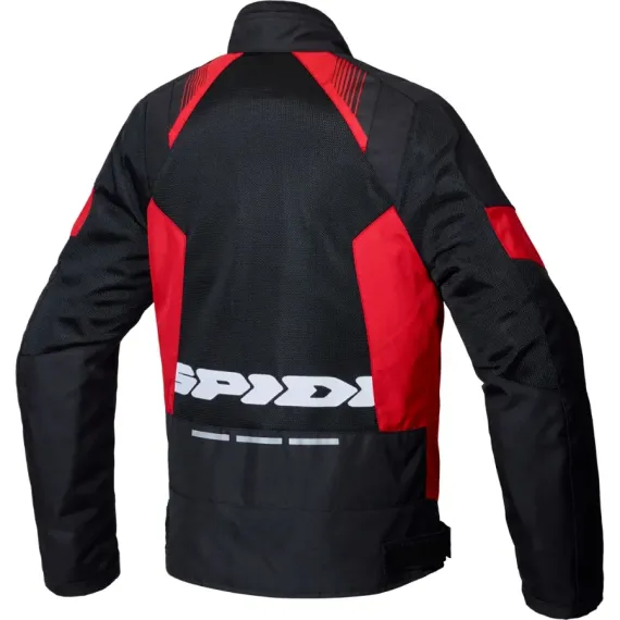 CHAQUETA SPIDI FLASH EVO NET WINDOUT NEGRO ROJO