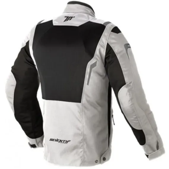 CHAQUETA SEVENTY DEGREES SD-JT44 VERANO TOURING GRIS NEGRO