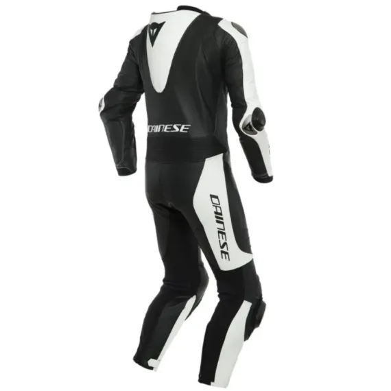 MONO DAINESE LAGUNA SECA 5 PROFESIONAL 1 PIEZA PERFORADO NEGRO BLANCO