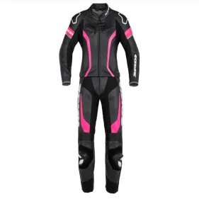 SPIDI LASER TOURING LADY 2-PIECE SUIT PROFESSIONAL BLACK PINK