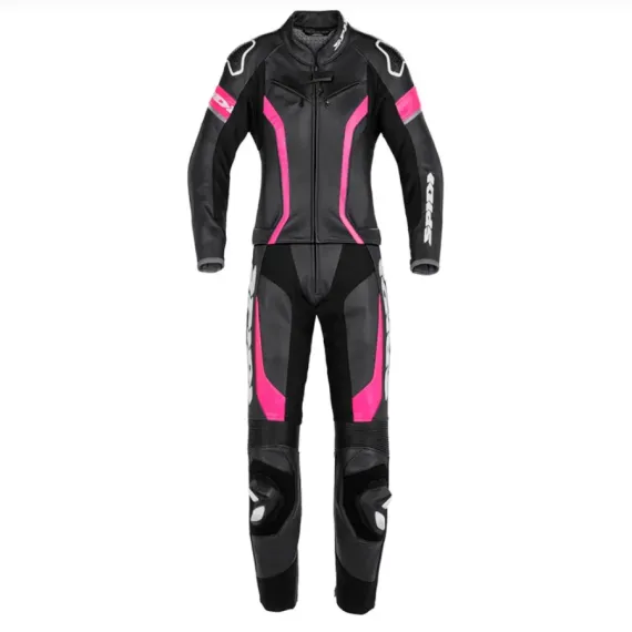 SPIDI LASER TOURING LADY 2-PIECE SUIT PROFESSIONAL BLACK PINK