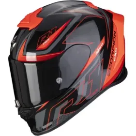 CASCO SCORPION EXO-R1 EVO AIR GAZ NEGRO ROJO