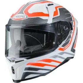 CASCO CABERG AVALON FORGE BLANCO NARANJA PLATA