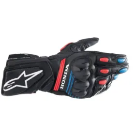 GUANTES ALPINESTARS SP-8 V2 HONDA NEGRO BLANCO ROJO