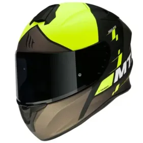 CASCO MT TARGO RIGEL A3 AMARILLO FLUOR MATE