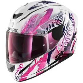 CASCO SHARK D-SKWAL 2 SHIGAN WKV BLANCO NEGRO VIOLETA