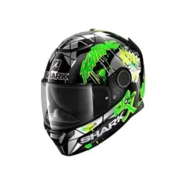 CASCO SHARK SPARTAN 1.2 LORENZO CATALUNYA GP KGX NEGRO VERDE