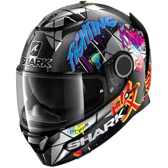 CASCO SHARK SPARTAN CARBON 1.2 LORENZO CATALUNYA DXR