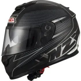 CASCO NZI SYMBIO 2 DUO GRAPHICS FIBER VOLT NEGRO