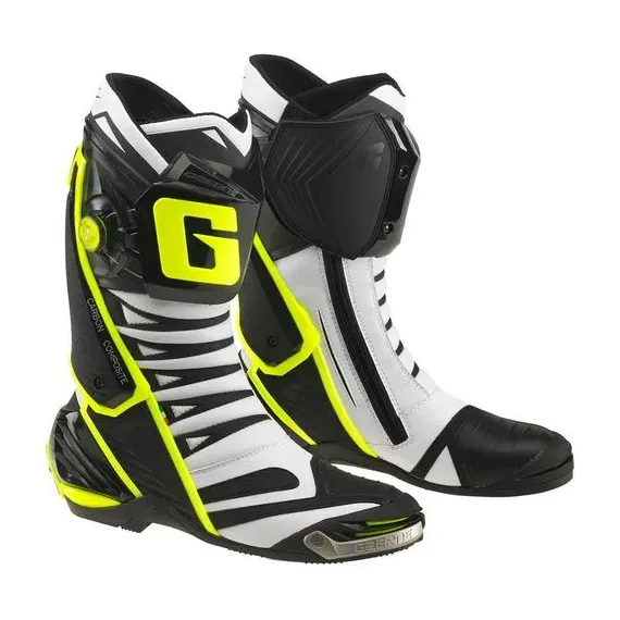 BOTAS GAERNE GP1 EVO BLANCO NEGRO AMARILLO FLUOR