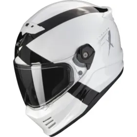 CASCO SCORPION COVERT FX GALLUS BLANCO NEGRO