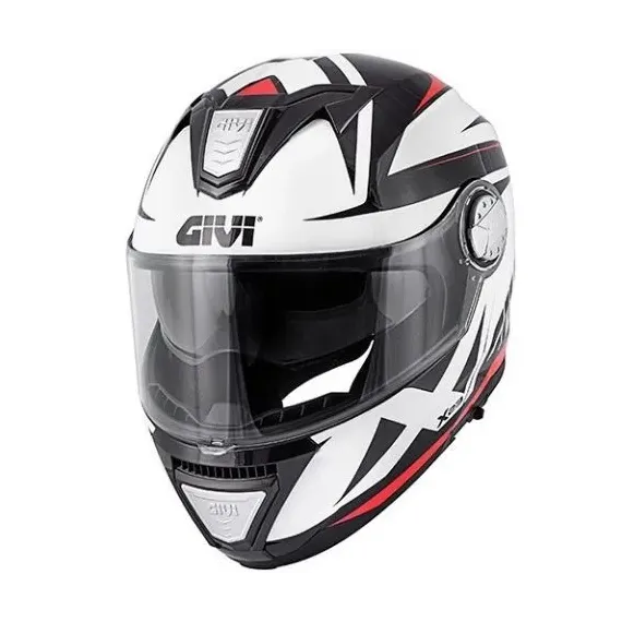 CASCO GIVI X23 SYDNEY POINTED NEGRO BLANCO ROJO