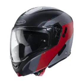 CASCO CABERG HORUS SCOUT NEGRO MATE ROJO FLUOR ANTRACITA