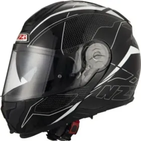 CASCO NZI COMBI 2 DUO GRAPHICS SWORD NEGRO BLANCO