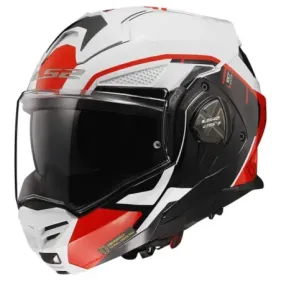 CASCO LS2 FF901 ADVANT X METRYK BLANCO ROJO