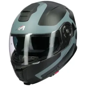 CASCO ASTONE RT 1200 EVO ASTAR NEGRO MATE GRIS