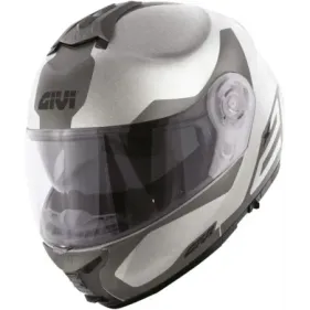 CASCO GIVI X.21 CHALLENGER SPIRIT PLATA MATE TITANIO