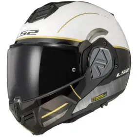 CASCO LS2 FF906 ADVANT 22.06 IRON BLANCO MATE NEGRO TITANIO