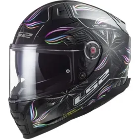 CASCO LS2 FF811 VECTOR II TROPICAL NEGRO BLANCO