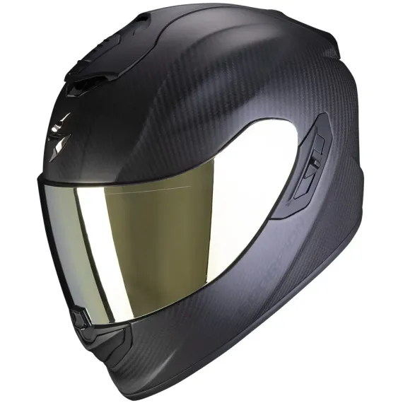 CASCO SCORPION EXO-1400 EVO CARBON AIR SOLID NEGRO MATE