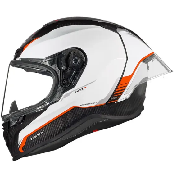 CASCO NEXX X.R3R CARBONO BLANCO ROJO