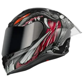 CASCO NEXX X.R3R ZORGA NEGRO MATE ROJO