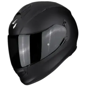 CASCO SCORPION EXO-491 SOLID NEGRO MATE