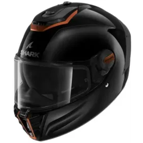 CASCO SHARK SPARTAN RS BLANK SP KCK NEGRO BRONCE NEGRO