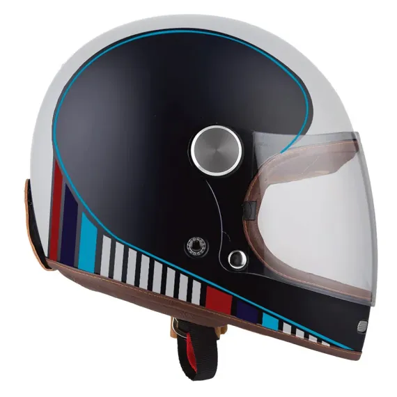 CASCO BY CITY ROADSTER II AZUL OSCURO BLANCO