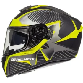 CASCO MT BLADE 2 SV BLASTER B4 AMARILLO FLUOR MATE