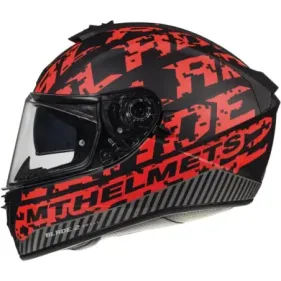 CASCO MT BLADE 2 SV CHECK B5 ROJO MATE