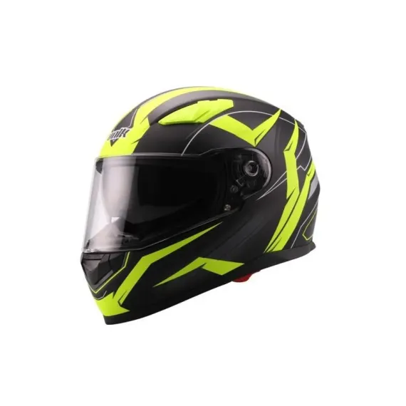 CASCO UNIK CI-01 FLASH NEGRO AMARILLO FLUOR