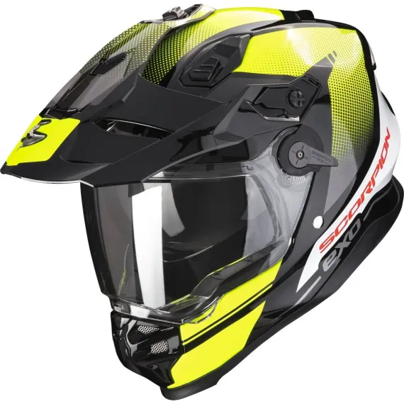 CASCO SCORPION ADF-9000 AIR TRAIL NEGRO AMARILLO FLUOR