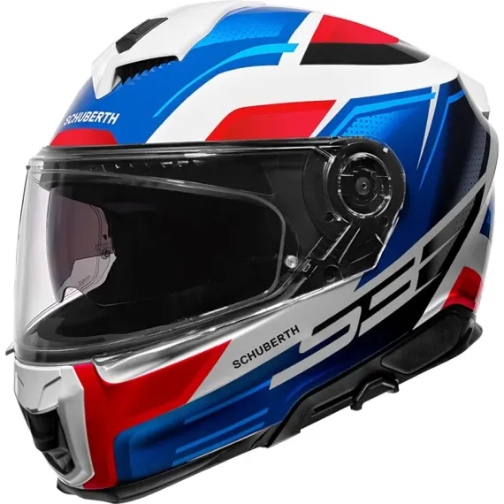 CASCO SCHUBERTH S3 STORM AZUL ROJO BLANCO