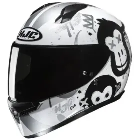 CASCO HJC C10 GETI MC10 BLANCO NEGRO