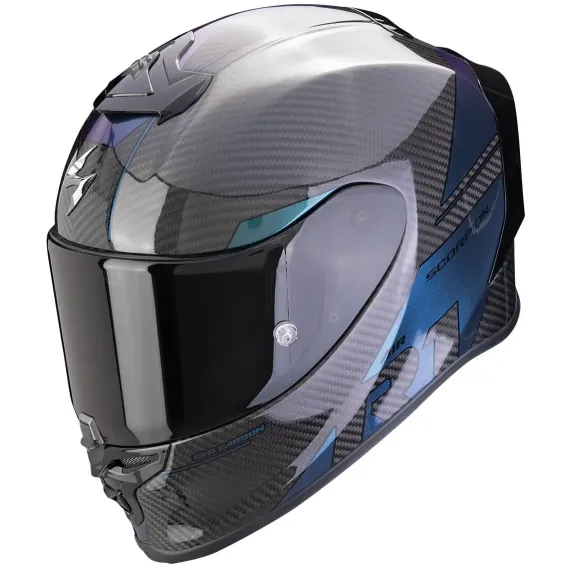 CASCO SCORPION EXO-R1 EVO CARBON AIR RALLY NEGRO CAMALEON