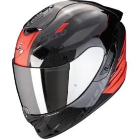 CASCO SCORPION EXO-1400 EVO II AIR LUMA NEGRO ROJO