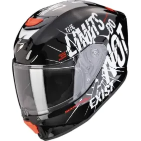 CASCO SCORPION EXO-JNR AIR BOUM INFANTIL NEGRO BLANCO