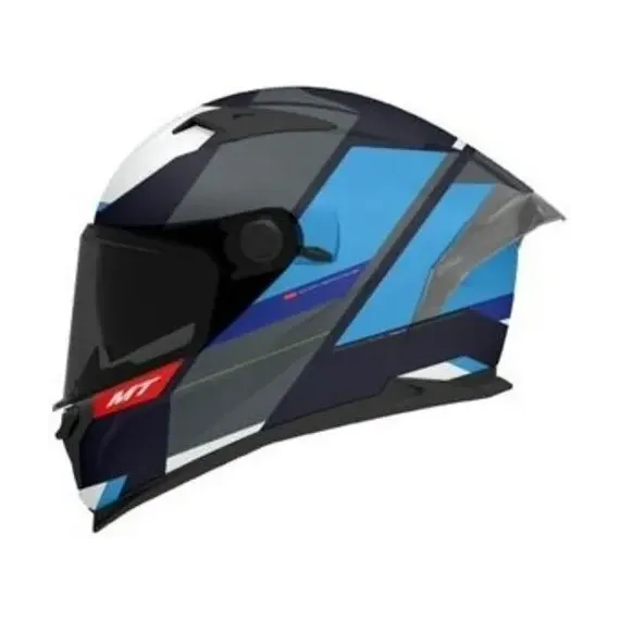 CASCO MT BRAKER SV CHENTO C7 AZUL MATE GRIS