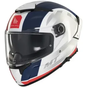 CASCO MT THUNDER 4 SV TREADS C7 BLANCO AZUL ROJO