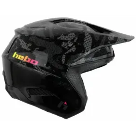 CASCO HEBO ZONE PRO CAMU NEGRO