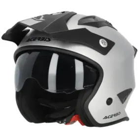 CASCO ACERBIS JET ARIA METALLIC 2206 PLATA