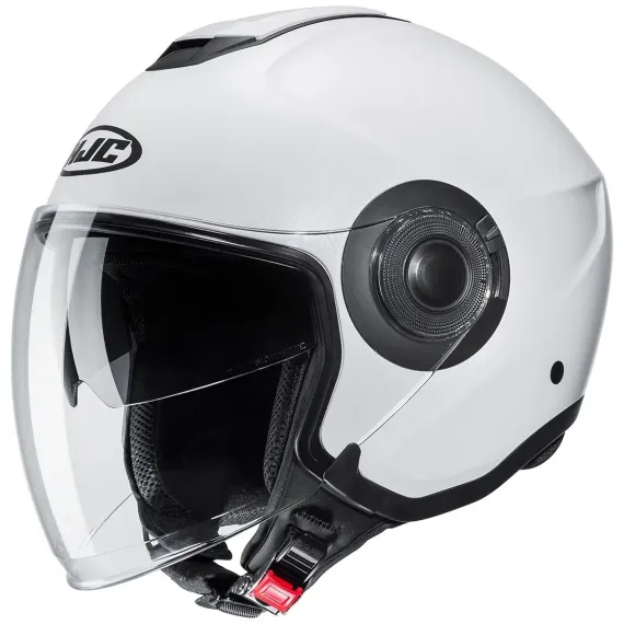 CASCO HJC I40N SOLID BLANCO MATE