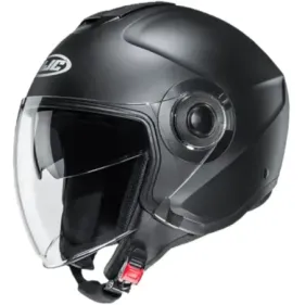 CASCO HJC I40N SOLID NEGRO MATE