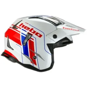 CASCO HEBO ZONE 4 CONTACT BLANCO ROJO AZUL