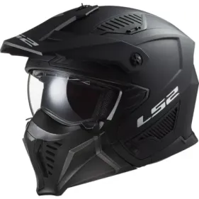 CASCO LS2 OF606 DRIFTER SOLID NEGRO MATE