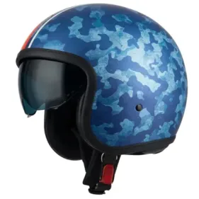 CASCO NZI ROLLING 4 SUN MIMETIZE AZUL MATE