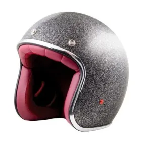 CASCO STORMER PEARL PAILLETE NEGRO