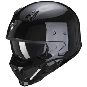 CASCO SCORPION COVERT-X SOLID NEGRO