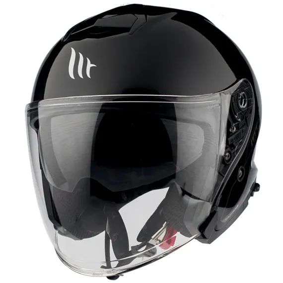 CASCO MT THUNDER 3 SV JET SOLID A1 NEGRO